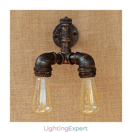 Rustic Lodge Painting Feature for Ambient Light Wall Sconces Wall Light