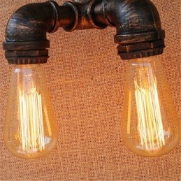 Rustic Lodge Painting Feature for Ambient Light Wall Sconces Wall Light