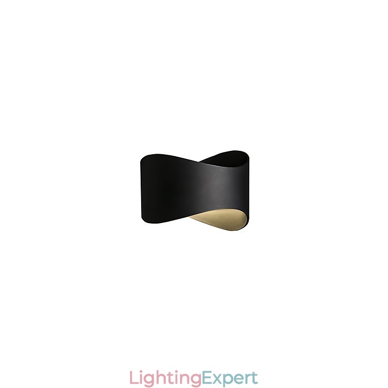 Modern Contemporary Black Oxide Finish Feature for Mini Style Ambient Light Wall Sconces Wall Light