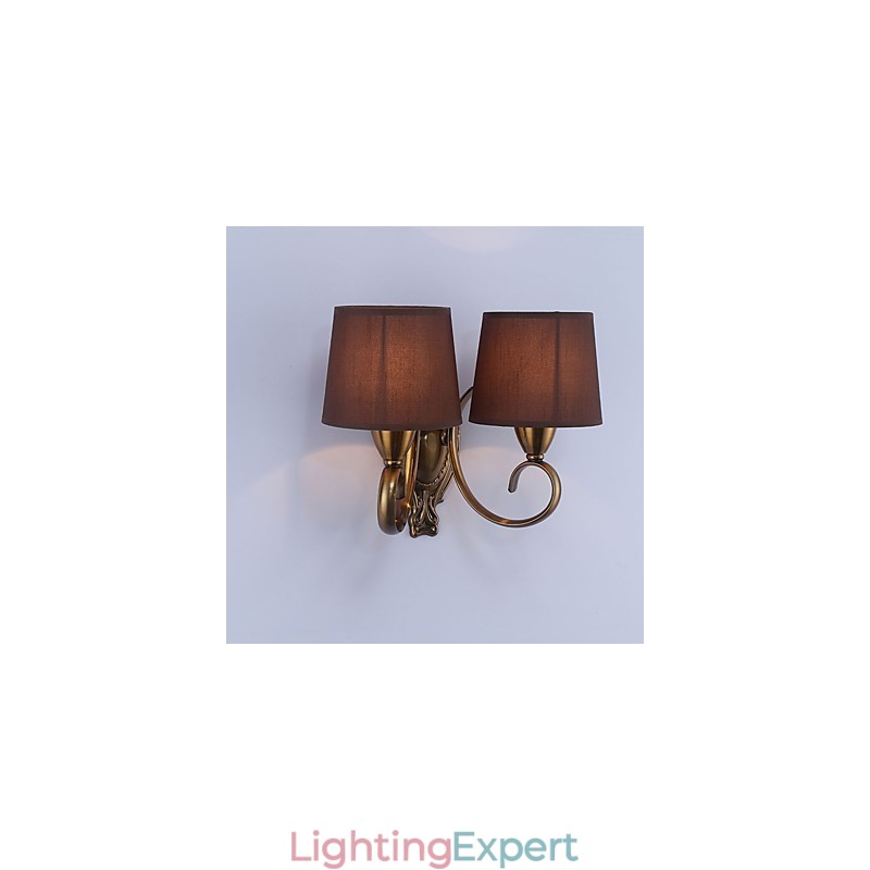 Traditional Classic Electroplated Feature for Eye Protection Downlight Wall Sconces Wall Light