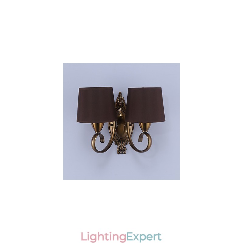 Traditional Classic Electroplated Feature for Eye Protection Downlight Wall Sconces Wall Light
