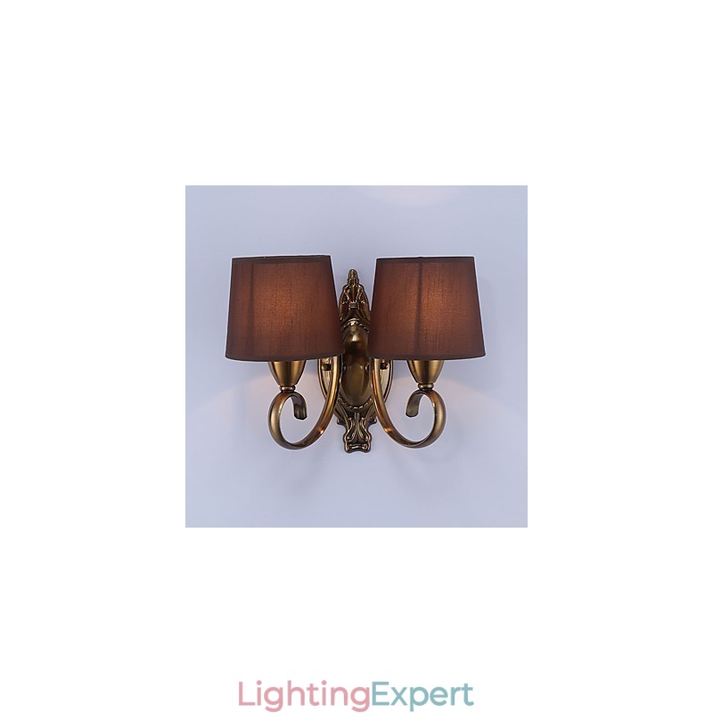 Traditional Classic Electroplated Feature for Eye Protection Downlight Wall Sconces Wall Light