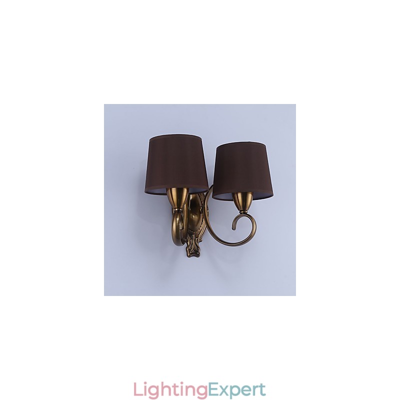 Traditional Classic Electroplated Feature for Eye Protection Downlight Wall Sconces Wall Light