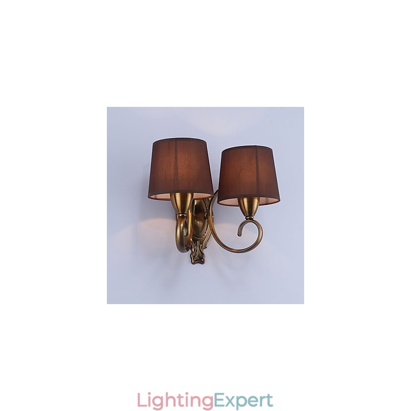 Traditional Classic Electroplated Feature for Eye Protection Downlight Wall Sconces Wall Light
