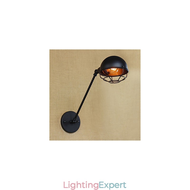 Country Retro Painting Feature for Mini Style Eye ProtectionDownlight Wall Lights