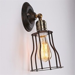 Retro Industrial Style Country Metal Wall Lights Restaurant Cafe Mini Wall Sconces