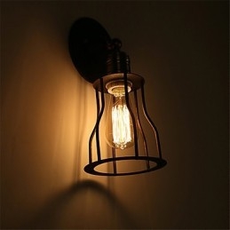 Retro Industrial Style Country Metal Wall Lights Restaurant Cafe Mini Wall Sconces