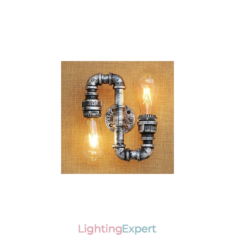 Country Retro Painting Feature for Swing Arm Ambient Light Wall Sconces Wall Light