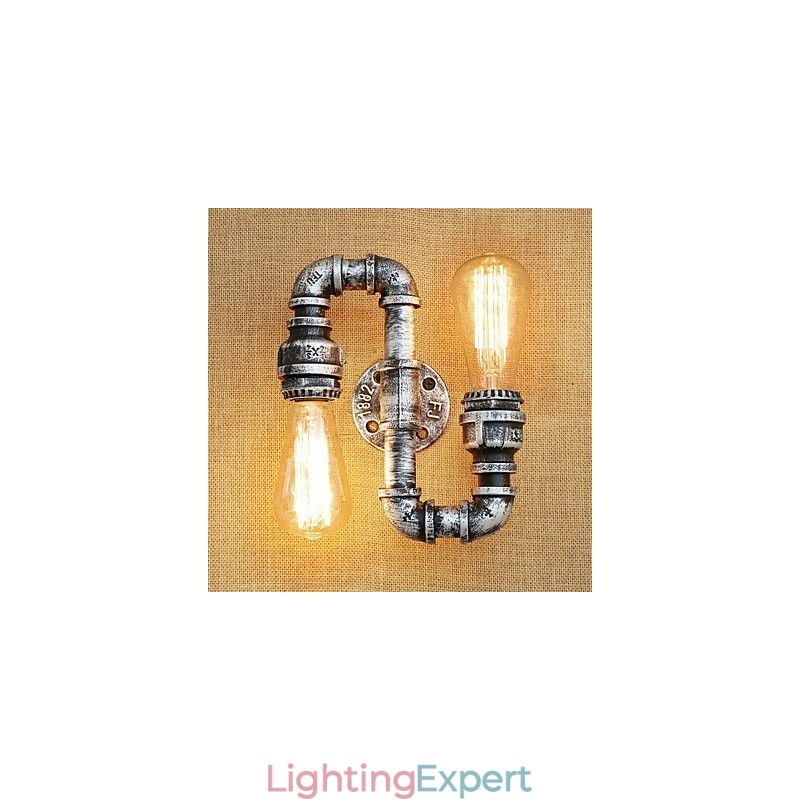 Country Retro Painting Feature for Swing Arm Ambient Light Wall Sconces Wall Light
