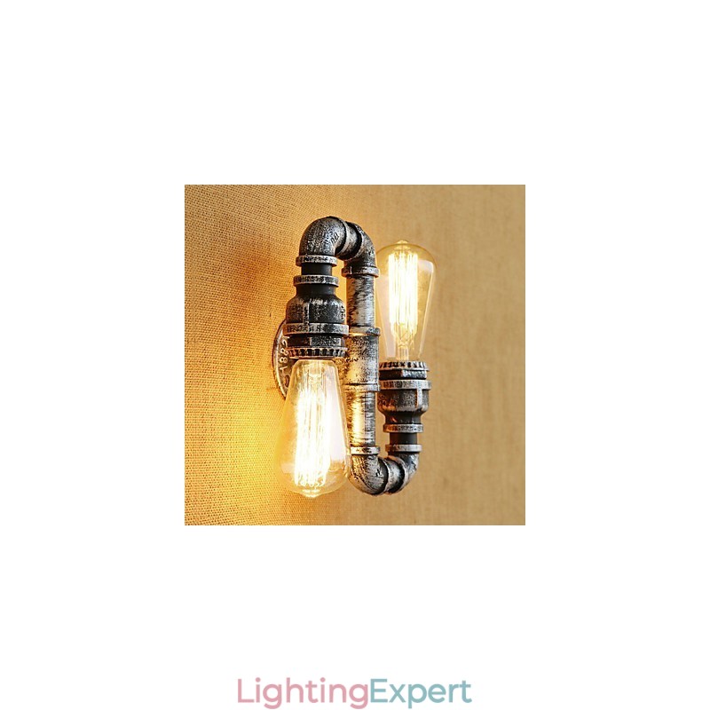 Country Retro Painting Feature for Swing Arm Ambient Light Wall Sconces Wall Light
