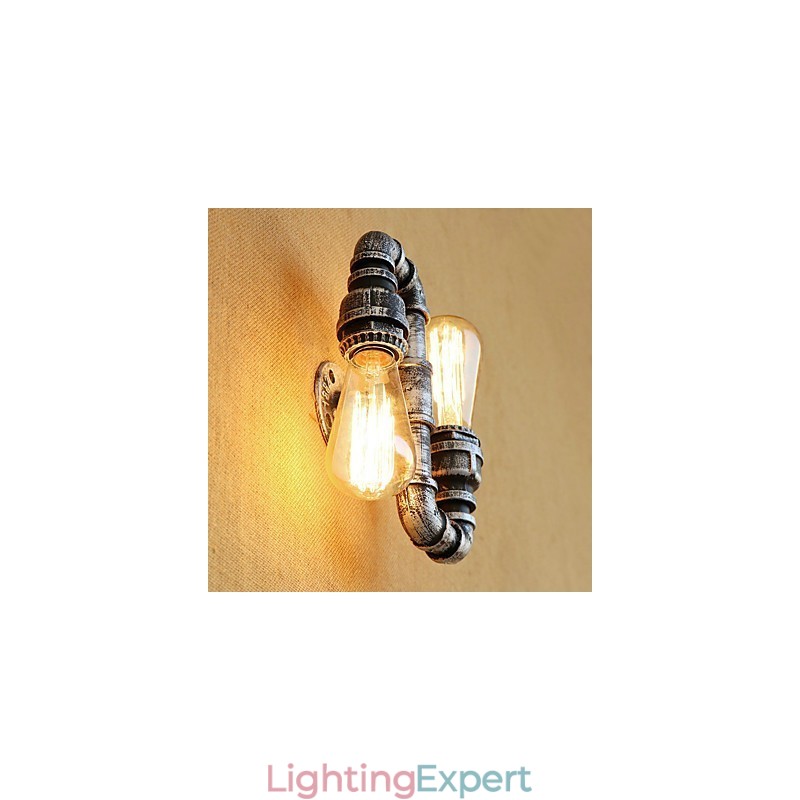 Country Retro Painting Feature for Swing Arm Ambient Light Wall Sconces Wall Light