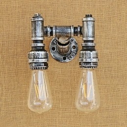 Country Retro Painting Feature for Swing Arm Ambient Light Wall Sconces Wall Light