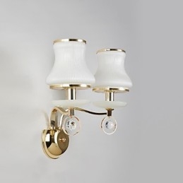 Modern Contemporary Electroplated Feature for Crystal Ambient Light Wall Sconces Wall Light