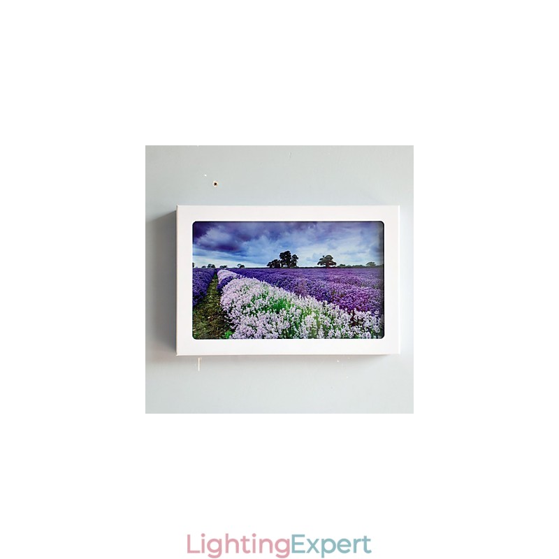 Integrated Modern Contemporary Modern Comtemporary Painting Feature for Ambient Light Wall Sconces
