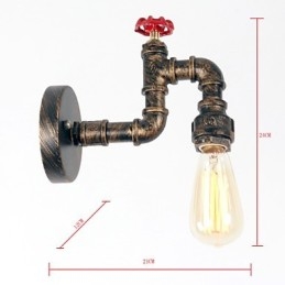 Modern Contemporary Rustic Lodge Country Retro Painting Feature for Mini Style Downlight Wall Sconces Wall Light