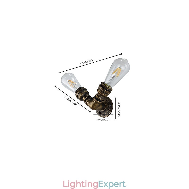 Wall Light Wall Sconces Wall Iron Wall Lamp Dumb Black Lightsaber Lamp On Wall