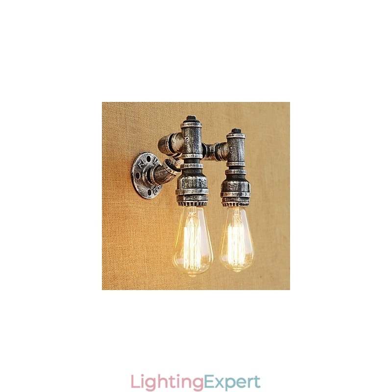 Country Retro Painting Feature for Swing Arm Ambient Light Wall Sconces Wall Light