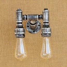 Country Retro Painting Feature for Swing Arm Ambient Light Wall Sconces Wall Light