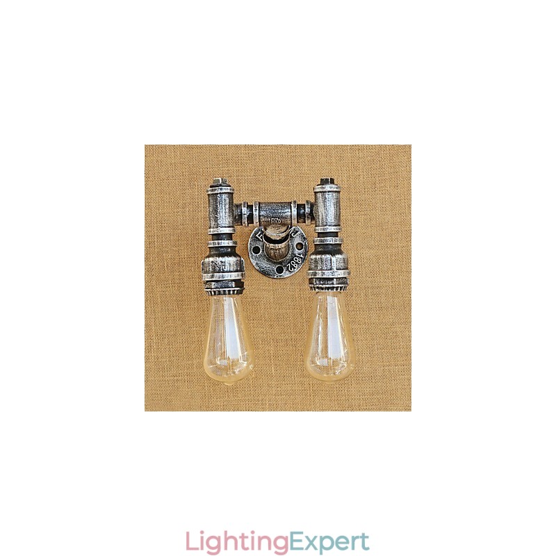 Country Retro Painting Feature for Swing Arm Ambient Light Wall Sconces Wall Light