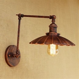 Rustic Lodge Country Retro Painting Feature for Mini Style Swing Arm Ambient Light Swing
