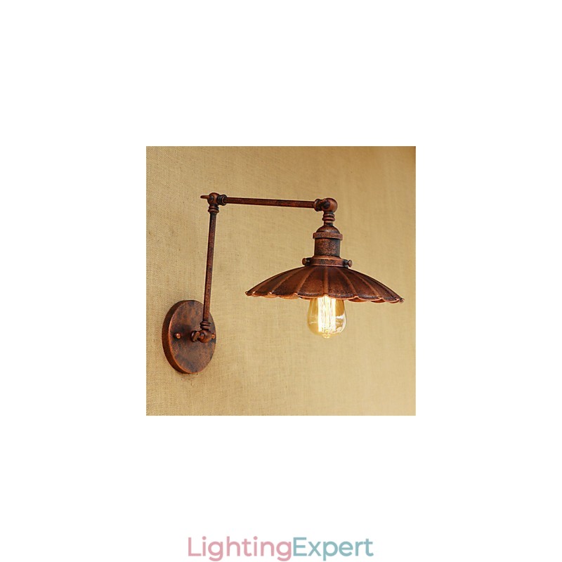 Rustic Lodge Country Retro Painting Feature for Mini Style Swing Arm Ambient Light Swing