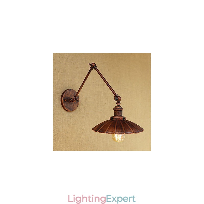 Rustic Lodge Country Retro Painting Feature for Mini Style Swing Arm Ambient Light Swing