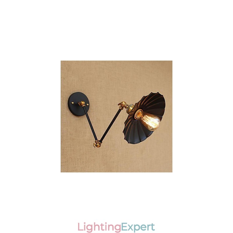 Rustic Lodge Country Retro Painting Feature for Mini Style Swing Arm Ambient Light Swing