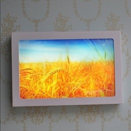 Integrated Modern Contemporary Modern Comtemporary Painting Feature for Ambient Light Wall Sconces