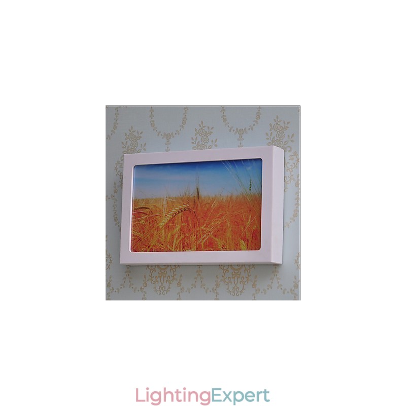 Integrated Modern Contemporary Modern Comtemporary Painting Feature for Ambient Light Wall Sconces