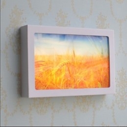 Integrated Modern Contemporary Modern Comtemporary Painting Feature for Ambient Light Wall Sconces