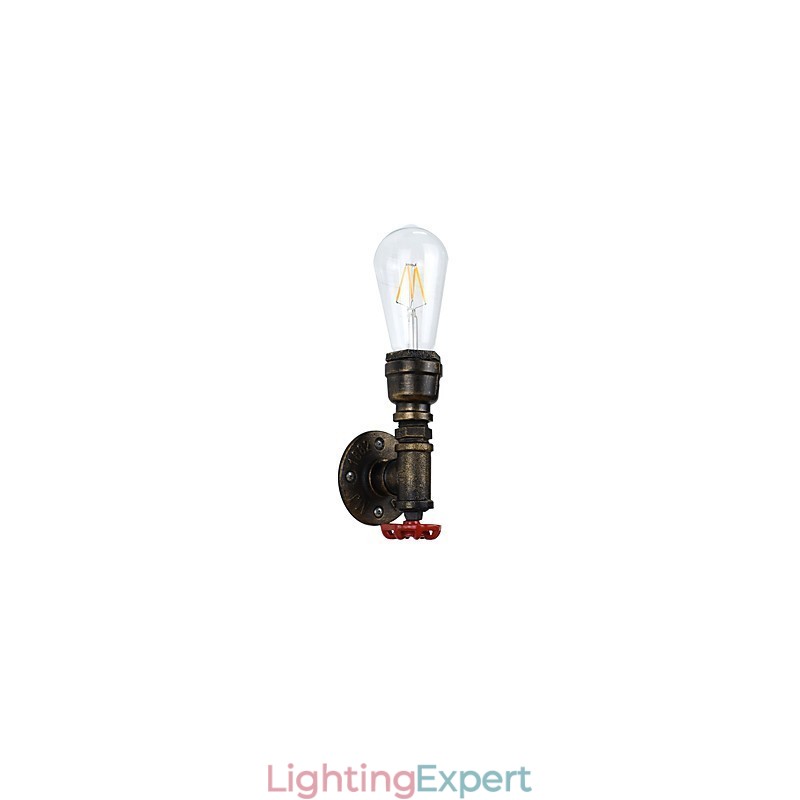 Rustic Lodge Traditional Classic Antique Brass Feature for Ambient Light Wall Sconces Wall Light