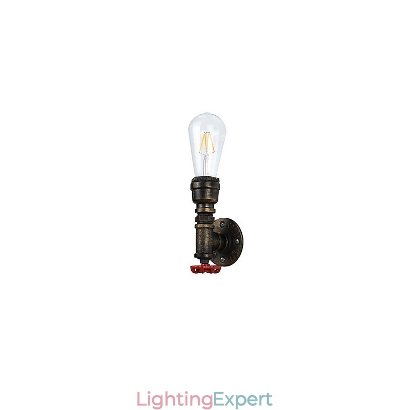 Rustic Lodge Traditional Classic Antique Brass Feature for Ambient Light Wall Sconces Wall Light