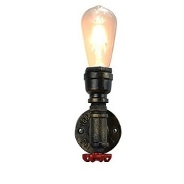 Rustic Lodge Traditional Classic Antique Brass Feature for Ambient Light Wall Sconces Wall Light