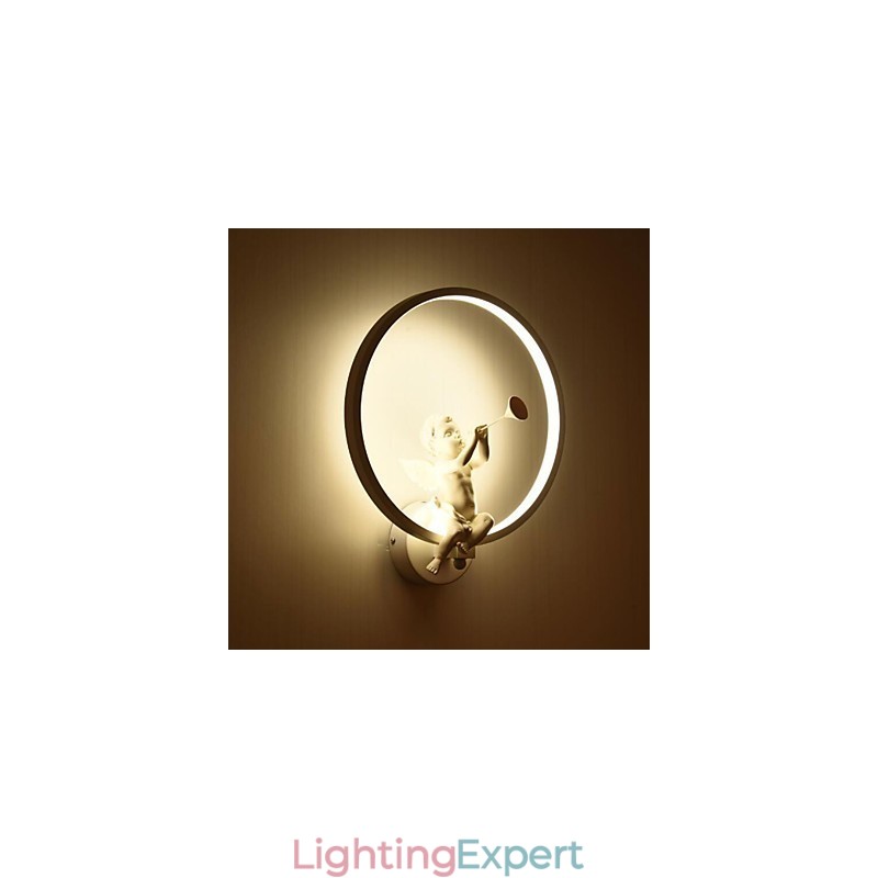 Nordic Modern Minimalist Wall Lamp Bedroom Decorative Lights Aluminum Products Lamps Angels Corridors Wall Lights