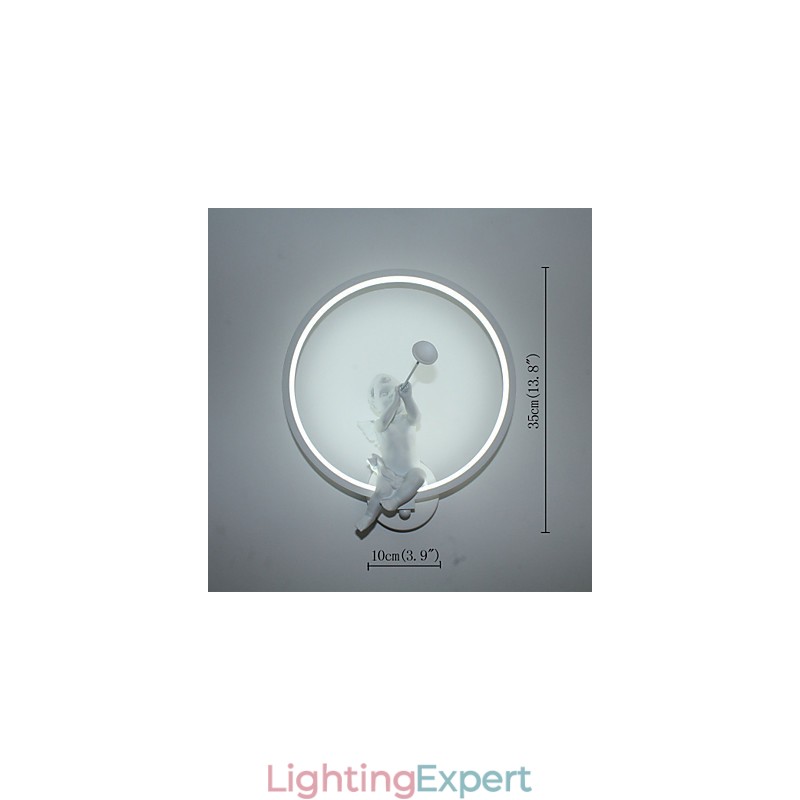 Nordic Modern Minimalist Wall Lamp Bedroom Decorative Lights Aluminum Products Lamps Angels Corridors Wall Lights