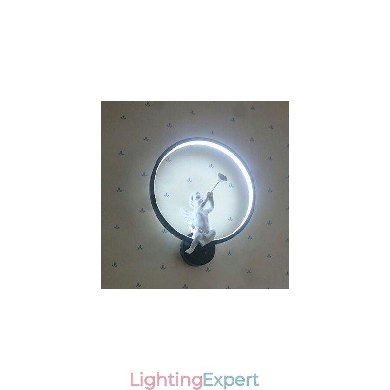 Nordic Modern Minimalist Wall Lamp Bedroom Decorative Lights Aluminum Products Lamps Angels Corridors Wall Lights