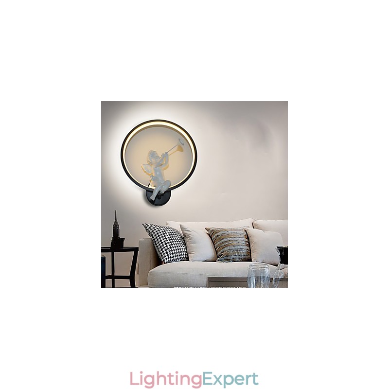 Nordic Modern Minimalist Wall Lamp Bedroom Decorative Lights Aluminum Products Lamps Angels Corridors Wall Lights