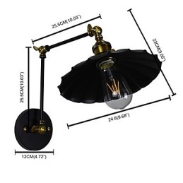 Rustic Lodge Traditional Classic Painting Feature for Downlight Wall Lights Wall Light
