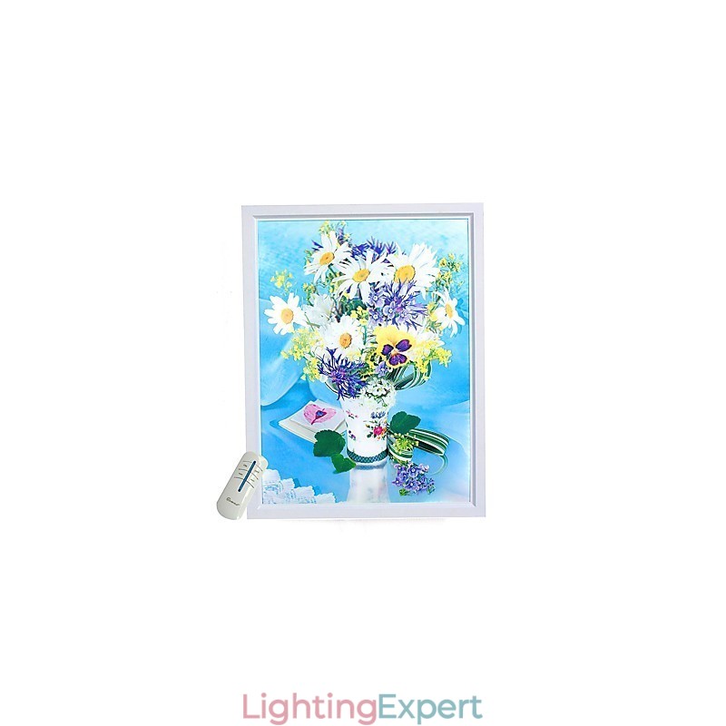 Integrated Modern Contemporary Modern Comtemporary Painting Feature for Ambient Light Wall Sconces