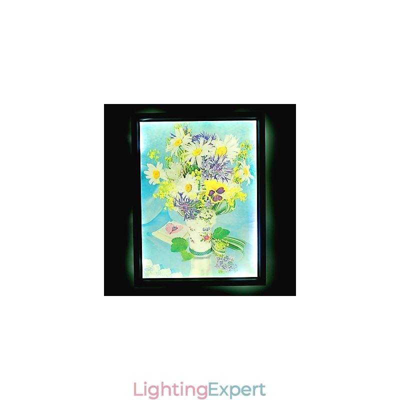 Integrated Modern Contemporary Modern Comtemporary Painting Feature for Ambient Light Wall Sconces