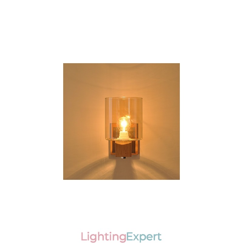 Glass Wall Lamp Modern Contemporary Others Feature for Mini Style Ambient Light Wall Sconces Wall Light