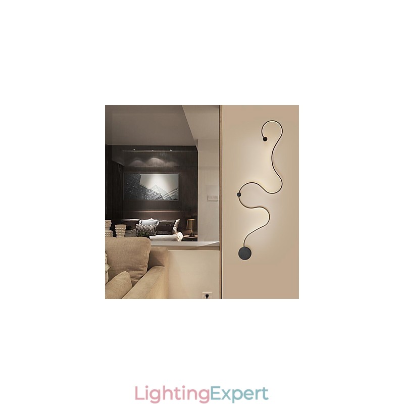 Wall Sconces Modern Contemporary Painting Feature Aluminium Wall Light for Bed Room Stair Living Room Lamp