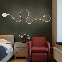 Wall Sconces Modern Contemporary Painting Feature Aluminium Wall Light for Bed Room Stair Living Room Lamp