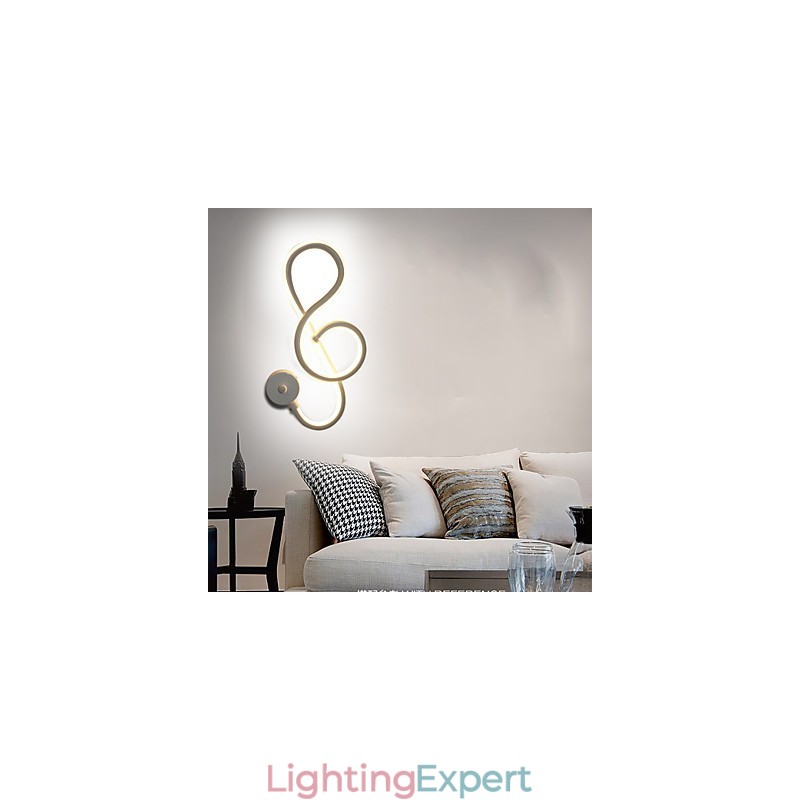 Simple Modern Creative Light Bar Wall Aisle Embedded Lamp Corridor Lights Bedroom Bedside Lamp Aluminum Lamp