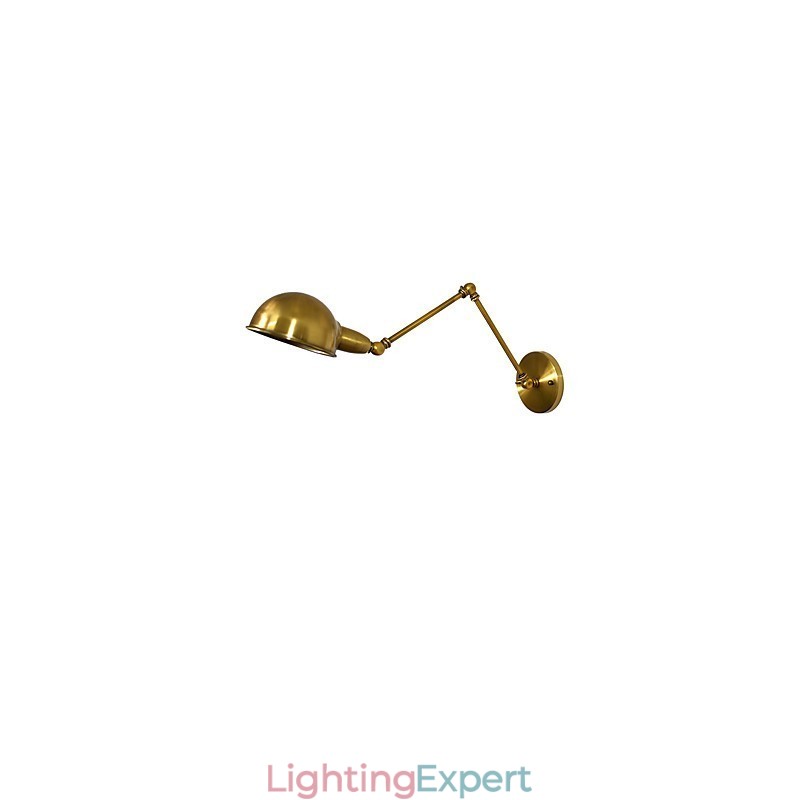 Rustic Lodge Traditional Classic Antique Brass Feature for Downlight Wall Lights Wall Light