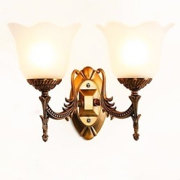 Modern Contemporary Electroplated Feature for Eye Protection European or American style Wall Lights