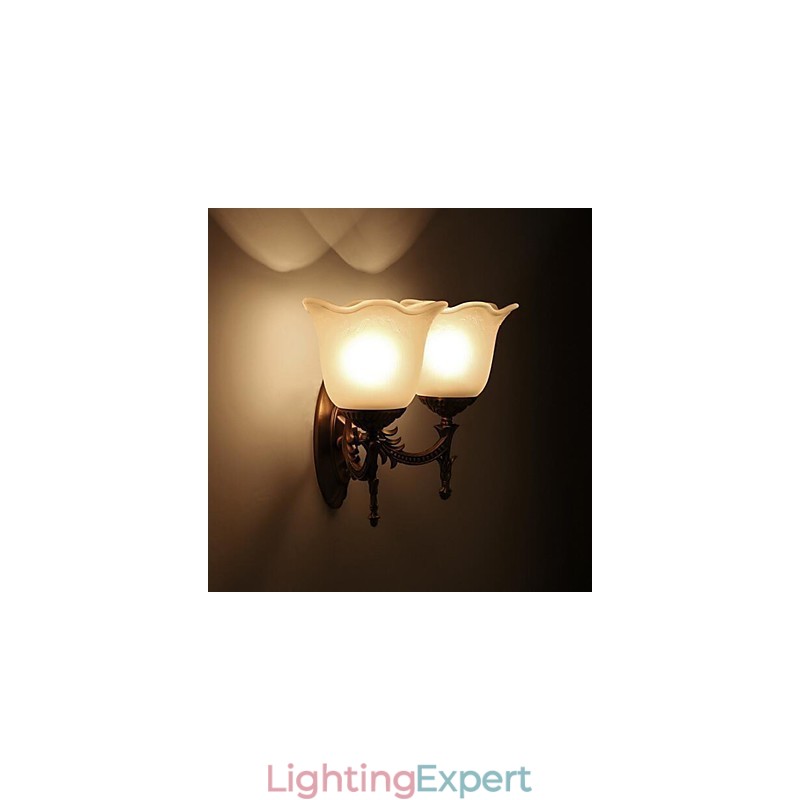 Modern Contemporary Electroplated Feature for Eye Protection European or American style Wall Lights