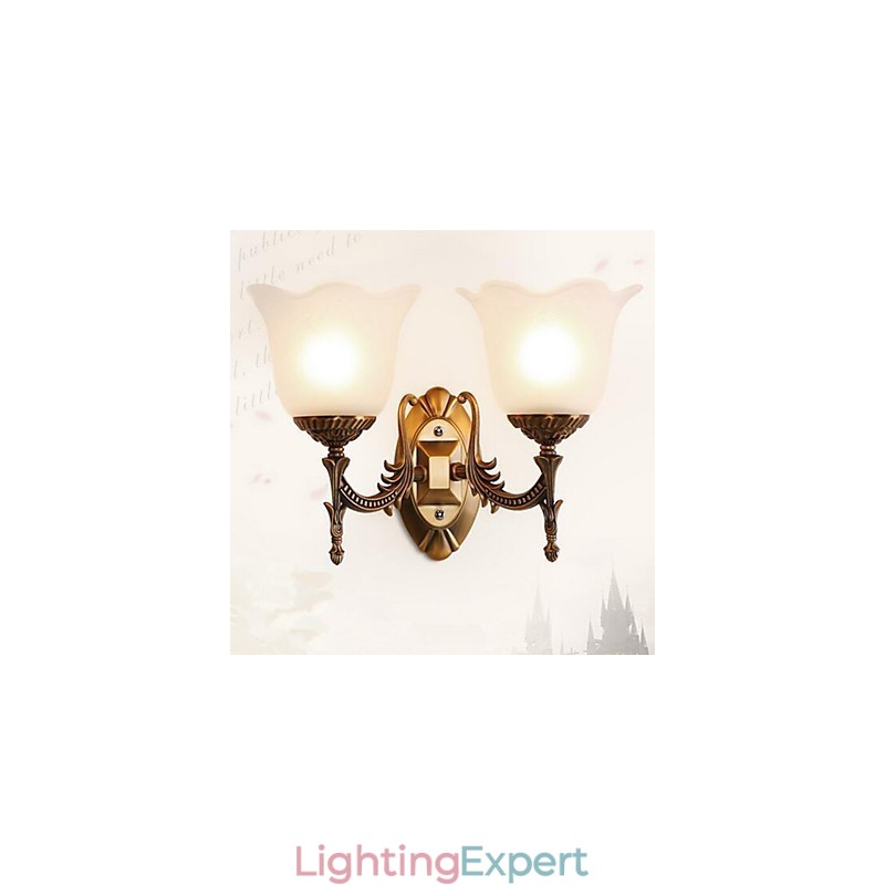 Modern Contemporary Electroplated Feature for Eye Protection European or American style Wall Lights