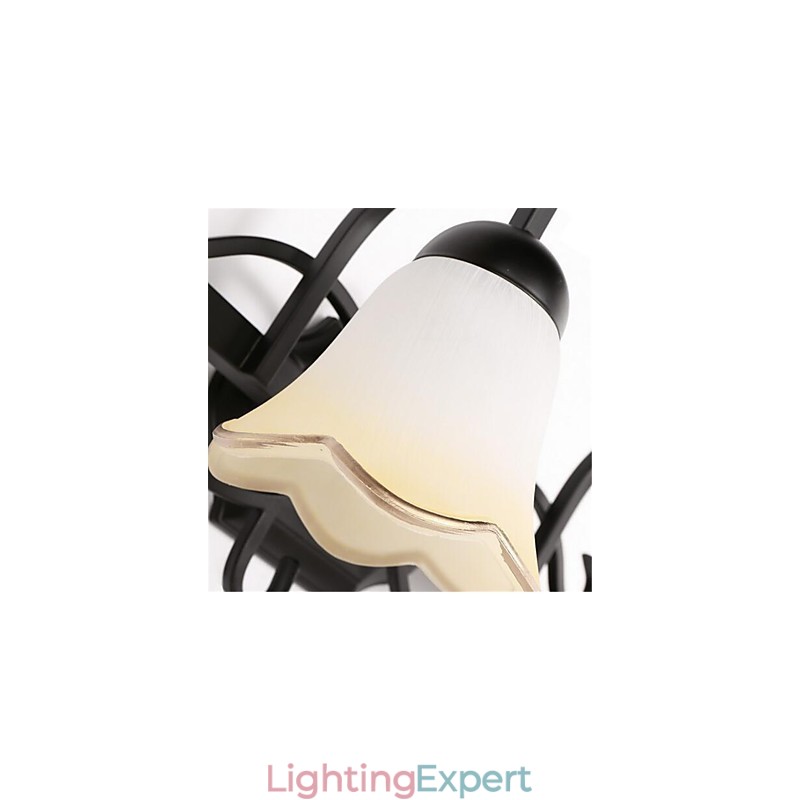 Country Retro Painting Feature for Eye Protection Ambient Light Wall Lights Wall Light