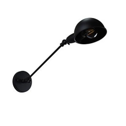 Painted Steel Wall Lamp Dumb Black American Coffee Decoration Retro Wall Light Lightsaber Lamp On Wall